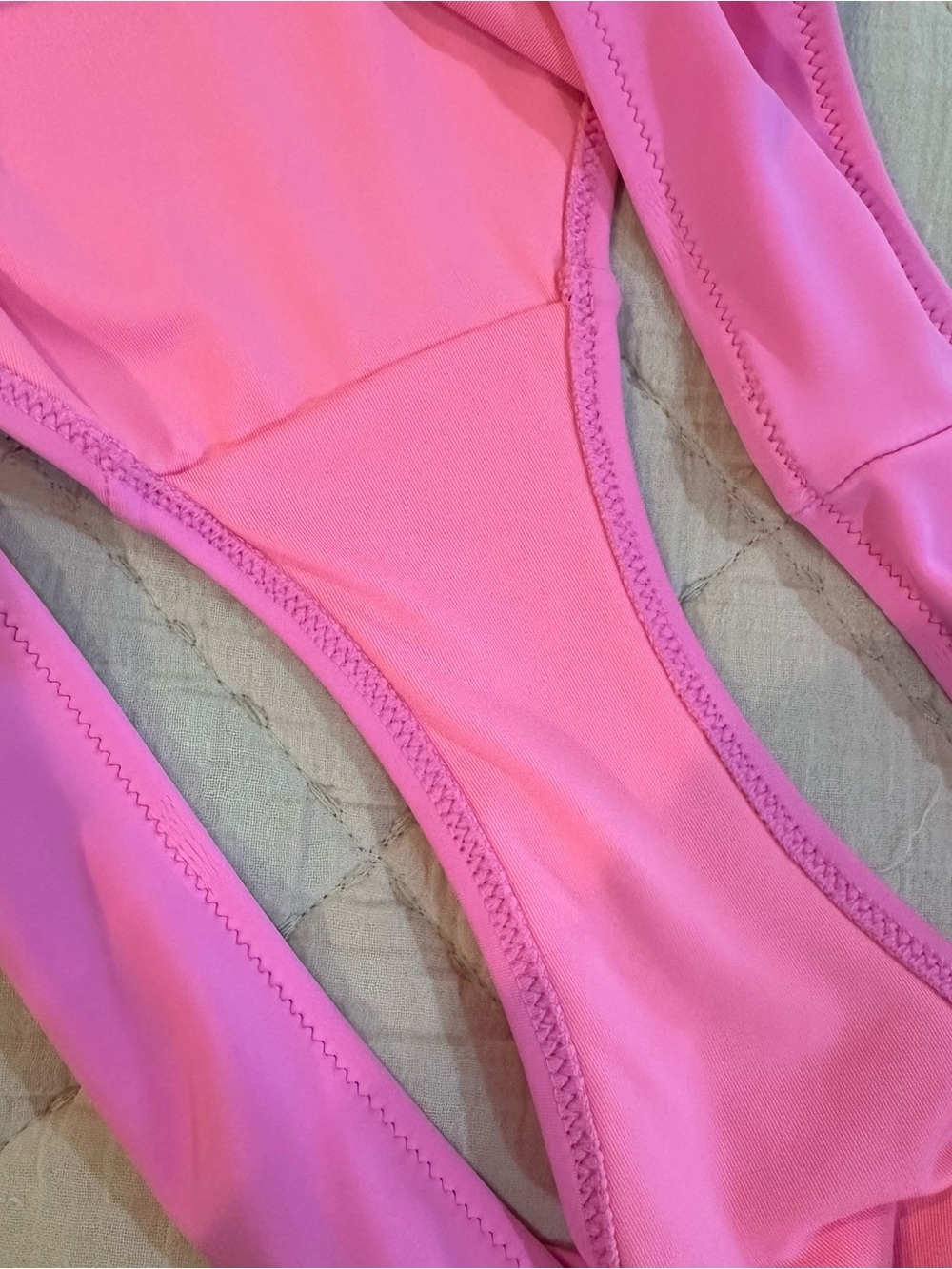Aerie bright pink light neon bikini bottoms XL - Picture 4 of 4